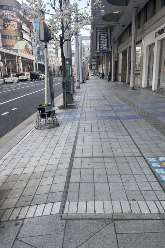 八丁堀駅からの経路 ステップ1