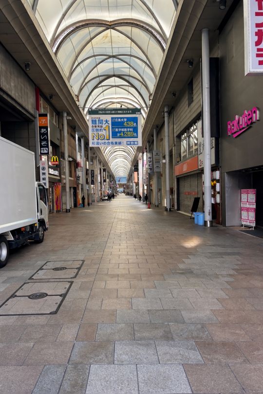 本通駅からの経路 ステップ1