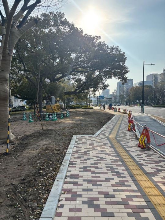 中電前駅からの経路 ステップ1