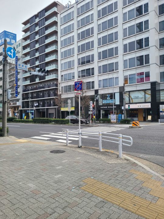 新栄町駅からの経路 ステップ2