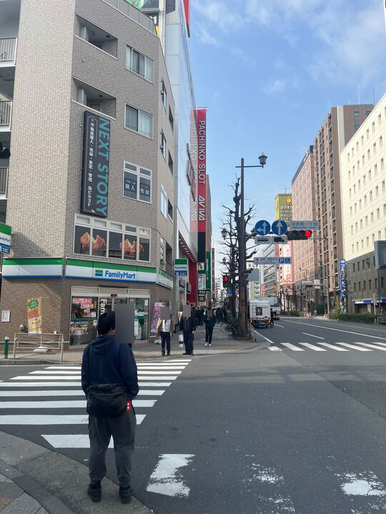 関内駅からの経路（JR線） ステップ3