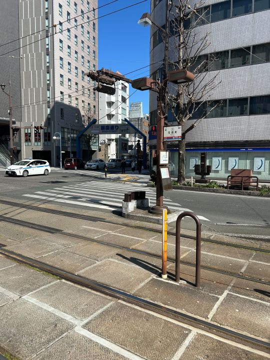 花畑町駅からの経路 ステップ1