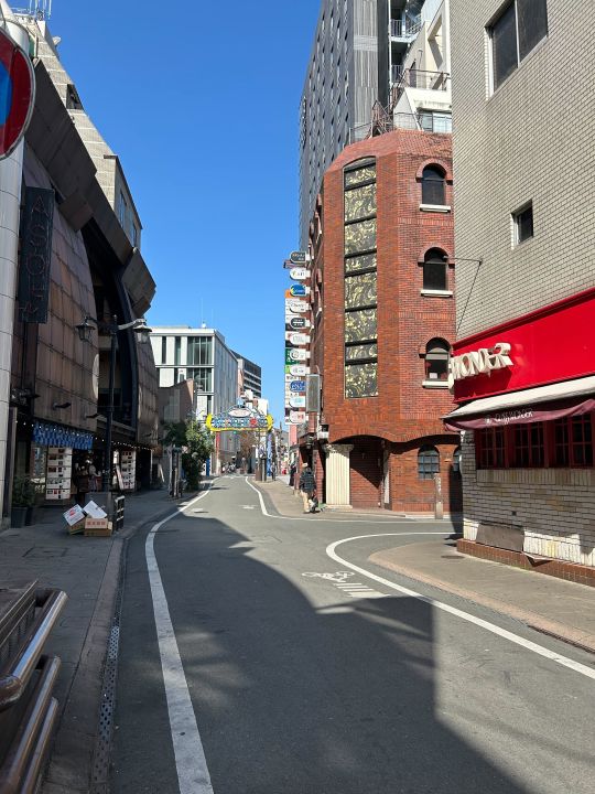 栄通り方面からの経路 ステップ2