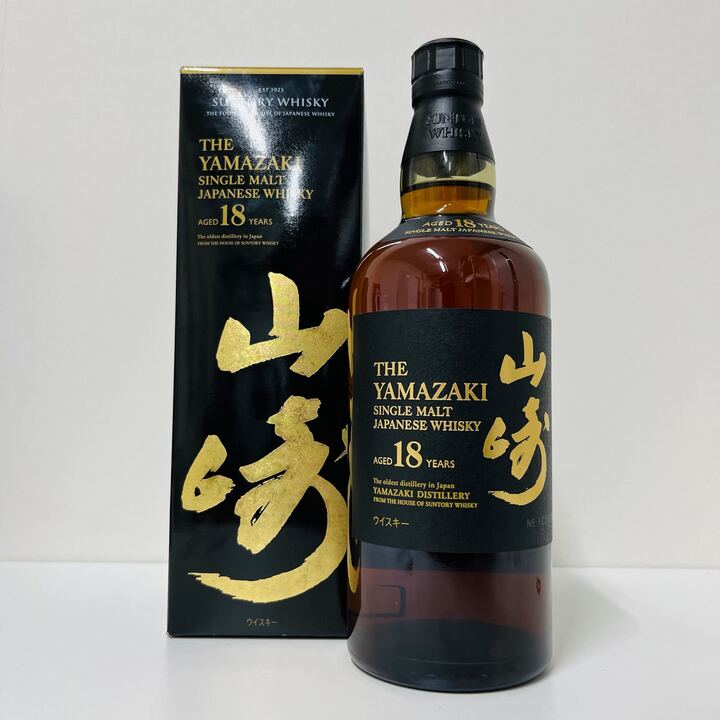 サントリー 山崎 18年 シングルモルト 700ml