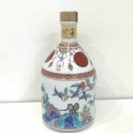 サントリー 山崎 ピュアモルト 12年 有田焼 錦赤玉瓔珞文風物絵 600ml 価格：75,000円 買取日：2024年8月24日