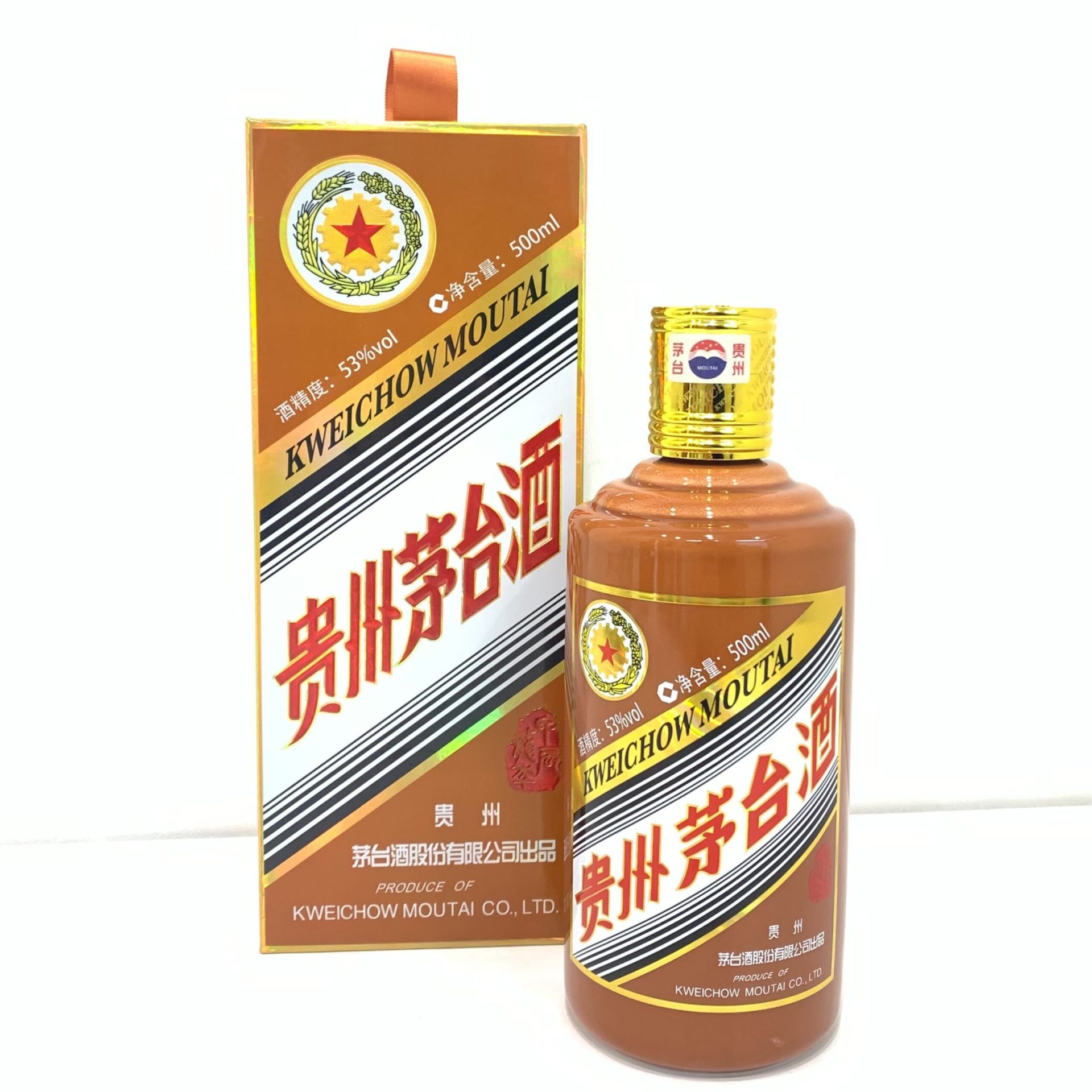 買取実績】貴州茅台酒 五星麦ラベル 干支ボトル 辰年 2024 500ml 