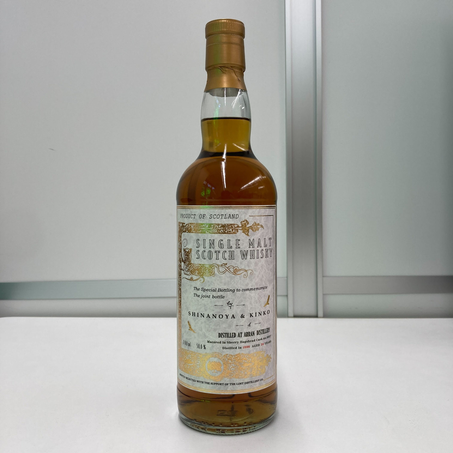 買取実績】ウィスク イー アラン 1996-2022 26年 for 信濃屋＆キンコー 