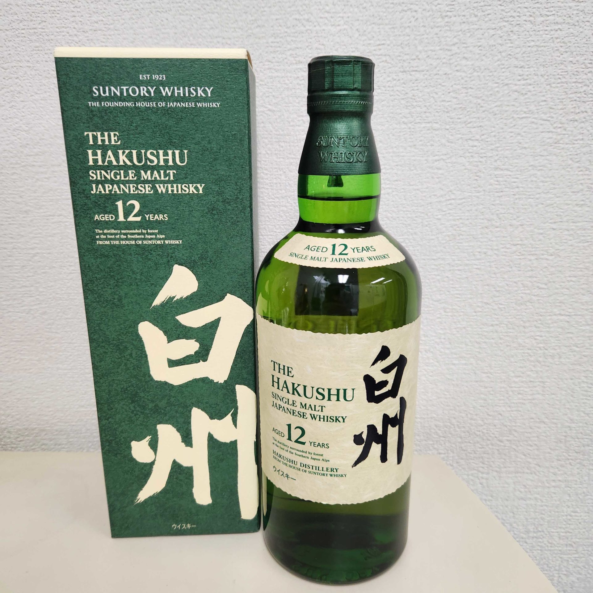 買取実績】サントリー 白州 12年 シングルモルト 700ml : お酒買取専門 