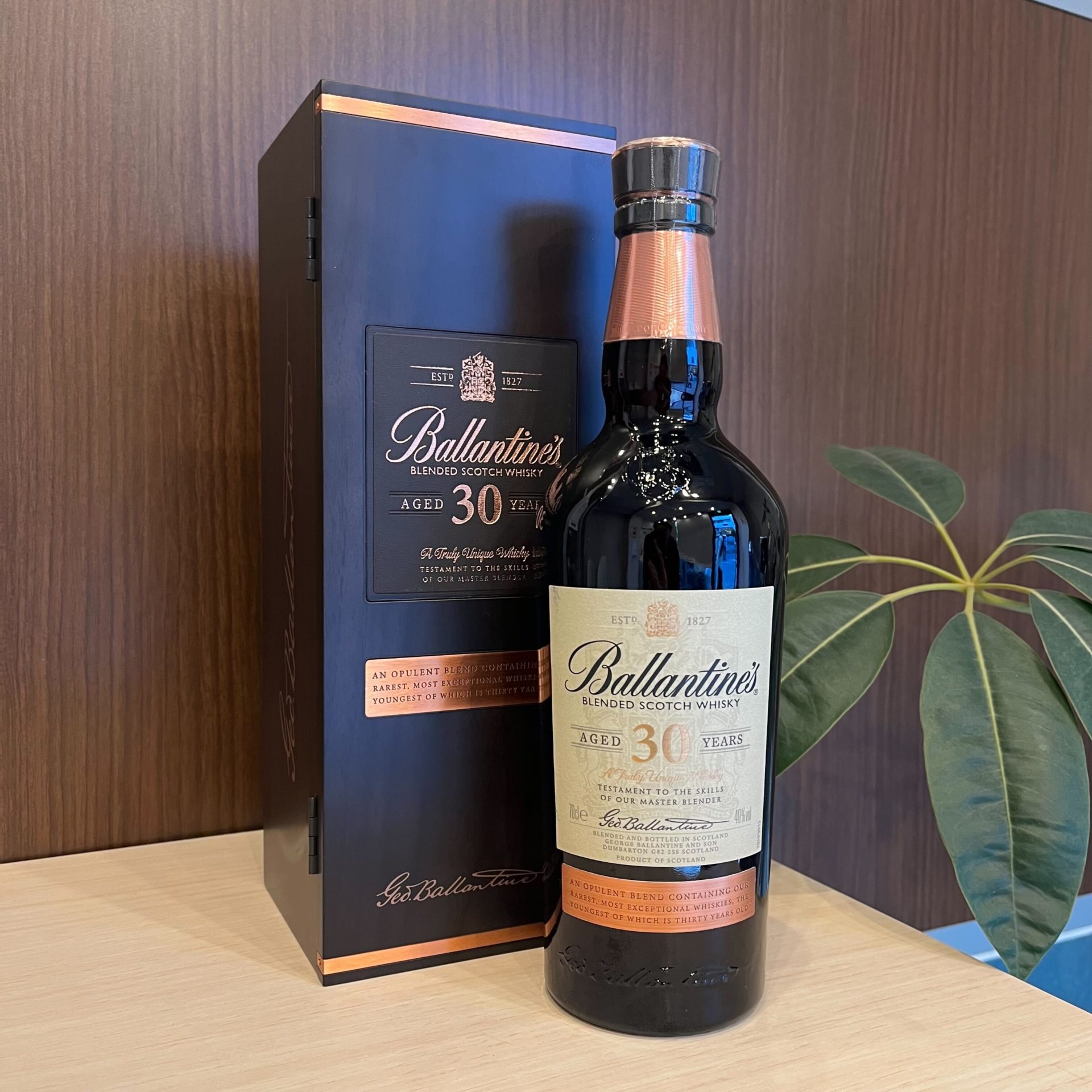 買取実績】バランタイン ブレンデッドスコッチウイスキー 30年 700ml  