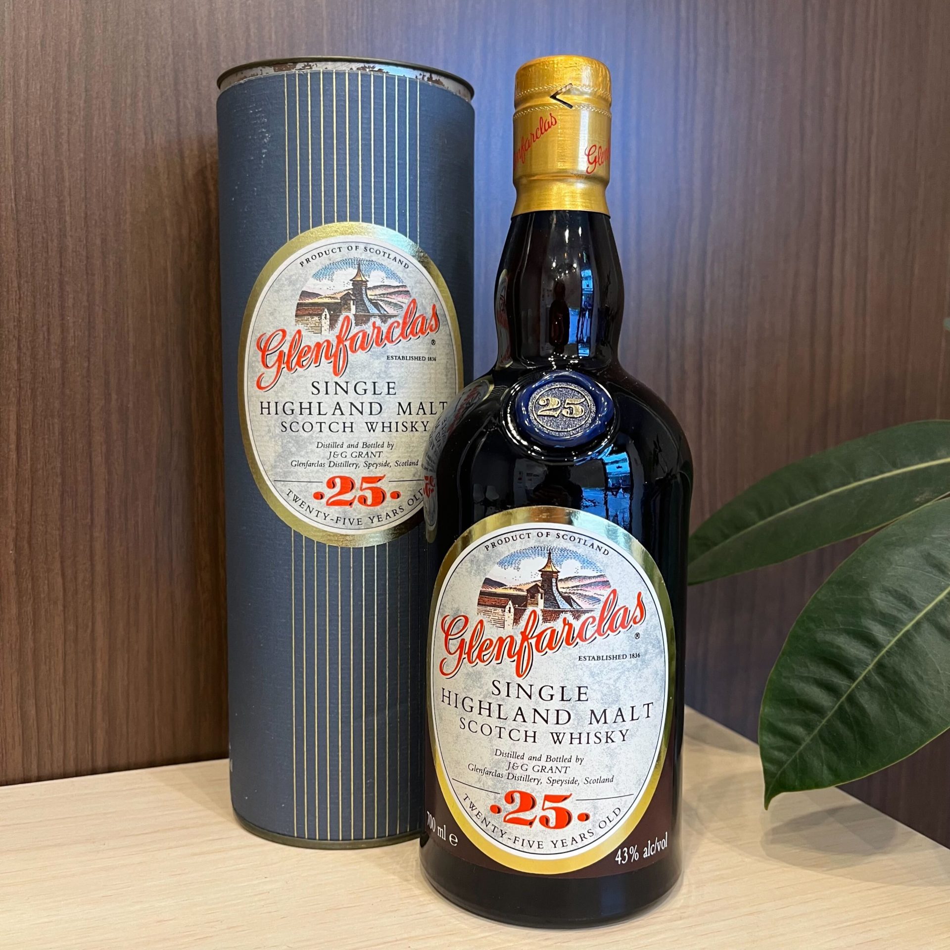 買取実績】グレンファークラス 25年 旧ボトル 43% 700ml | 新宿歌舞 