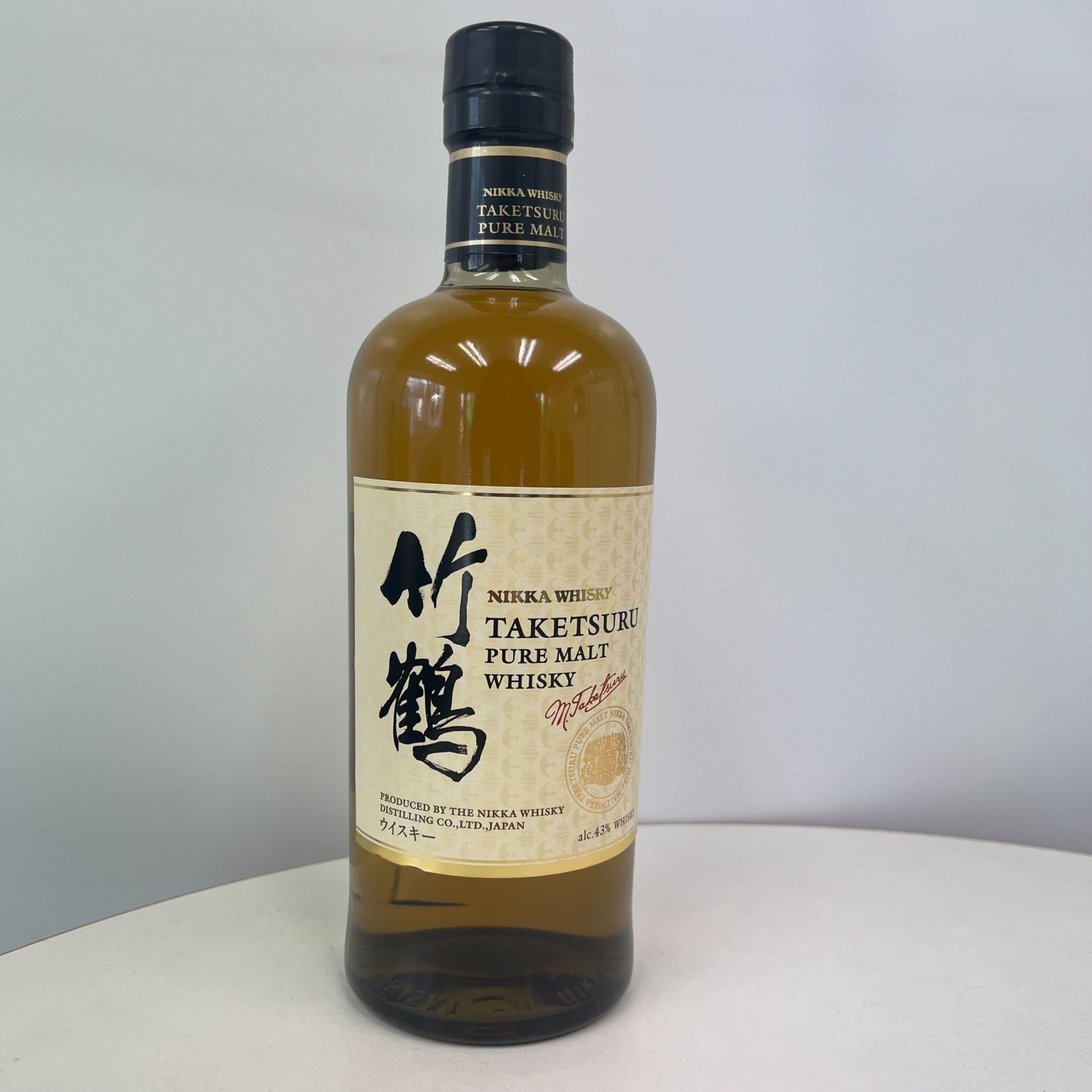 ウイスキー ニッカ 竹鶴 ピュアモルト 白ラベル 700ml 43% 重量番号:2 