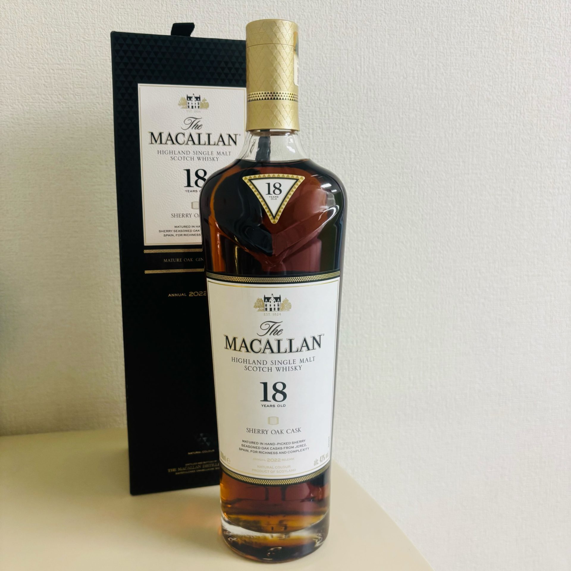 買取実績】ザ・マッカラン 18年 700ml | 心斎橋店（2024年12月19日 