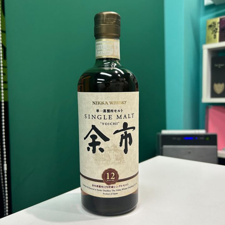 買取実績】ニッカ 余市 単一蒸溜所モルト 12年 700ml | お酒買取専門店 