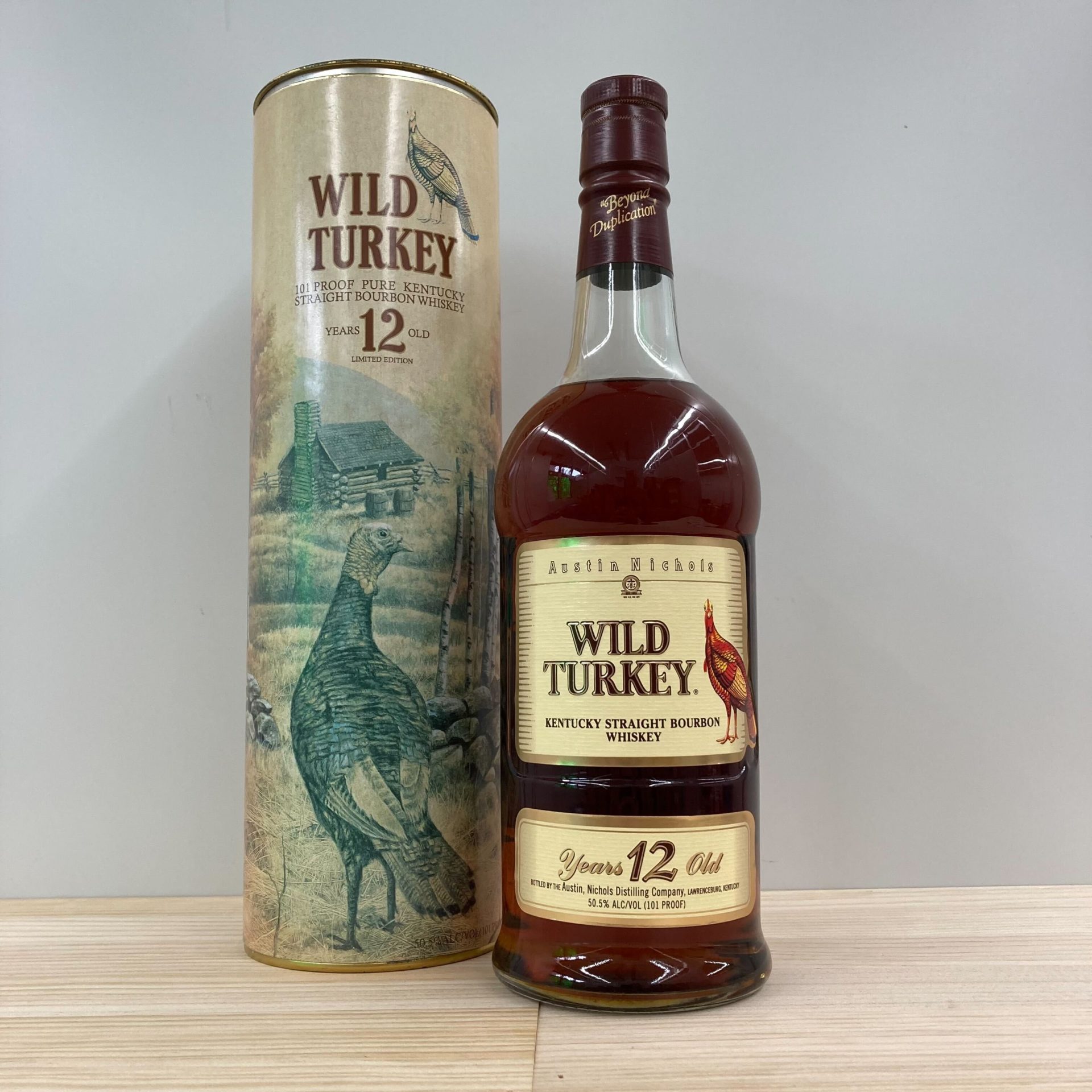 買取実績】ワイルドターキー 12年 旧ボトル 750ml | お酒買取専門店 