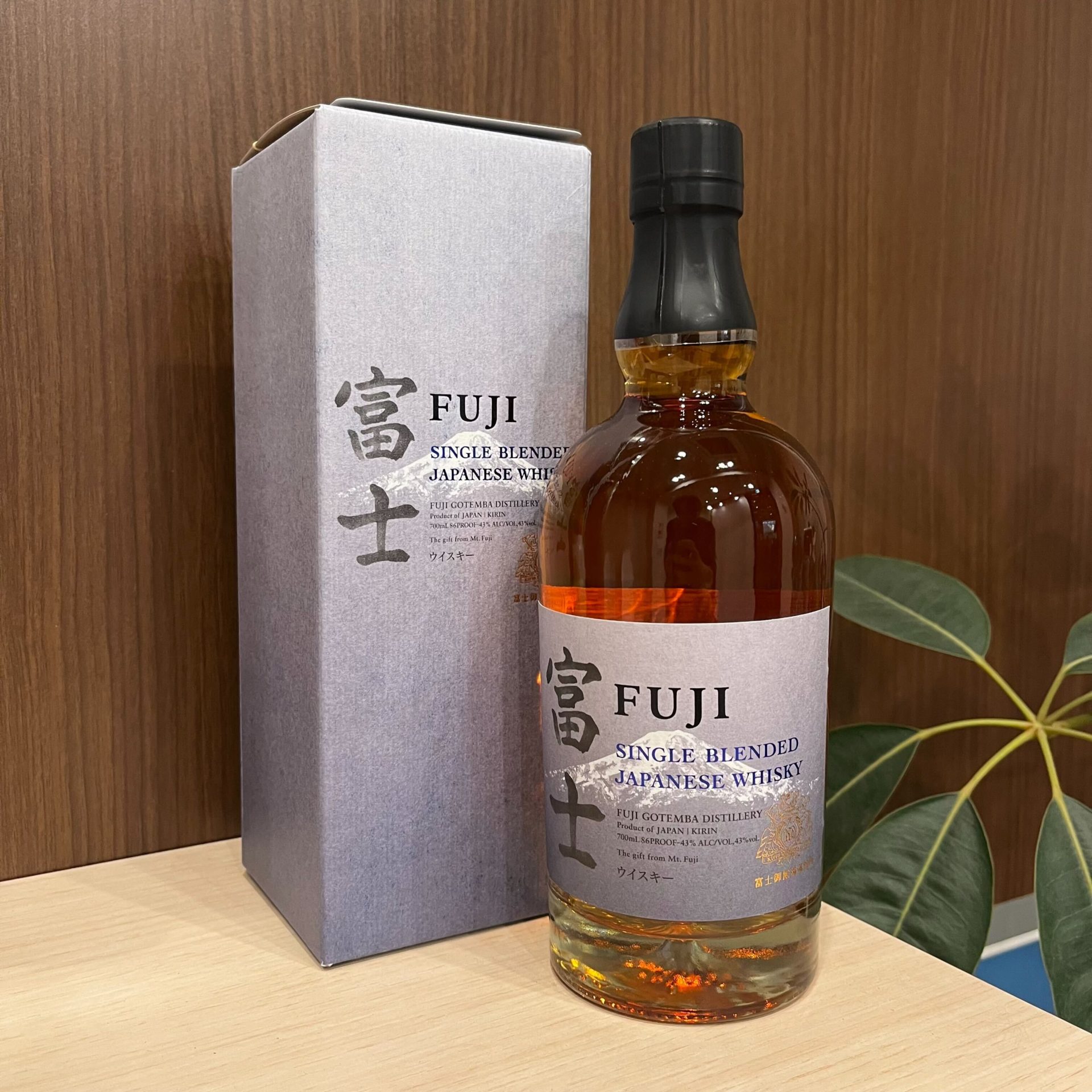 キリン ウイスキー 富士 シングルブレンデッド 43％ 700ml