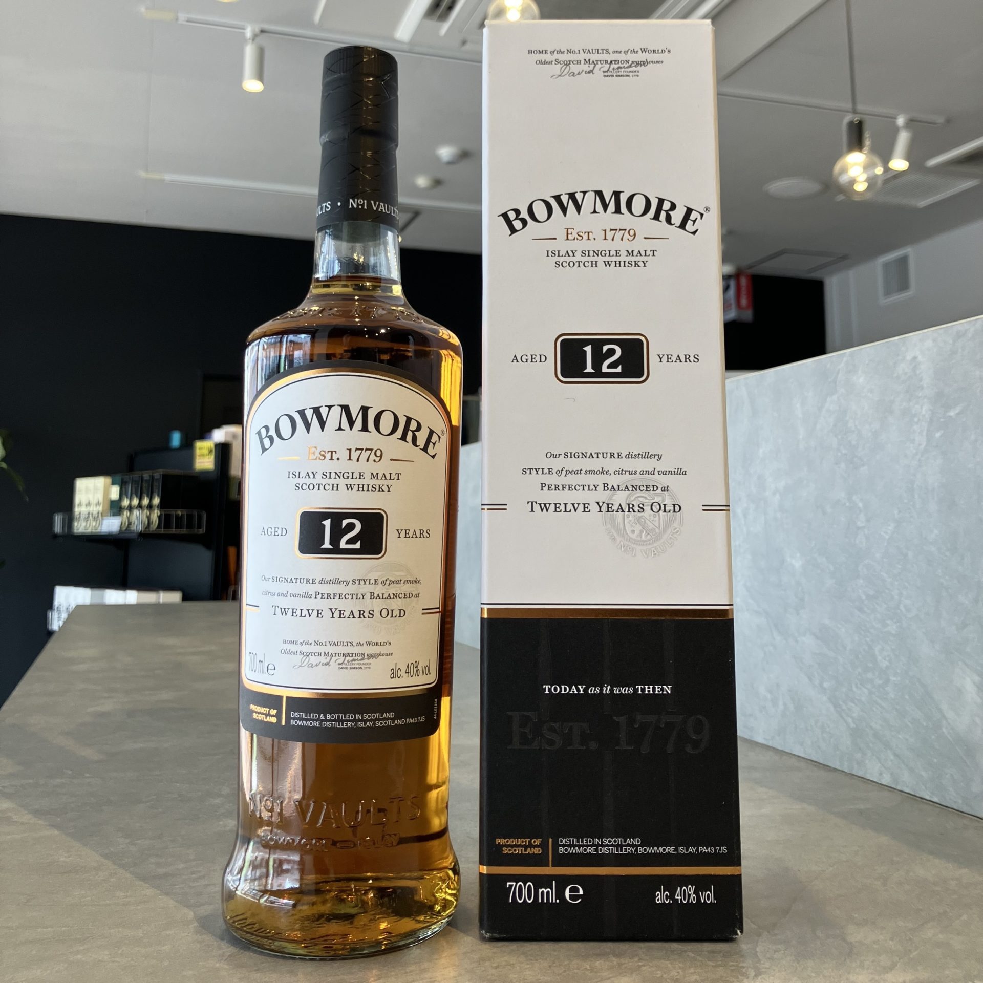 BOWMORE 12年 （カモメラベル）スコッチウイスキー 700ml BOWMORE 