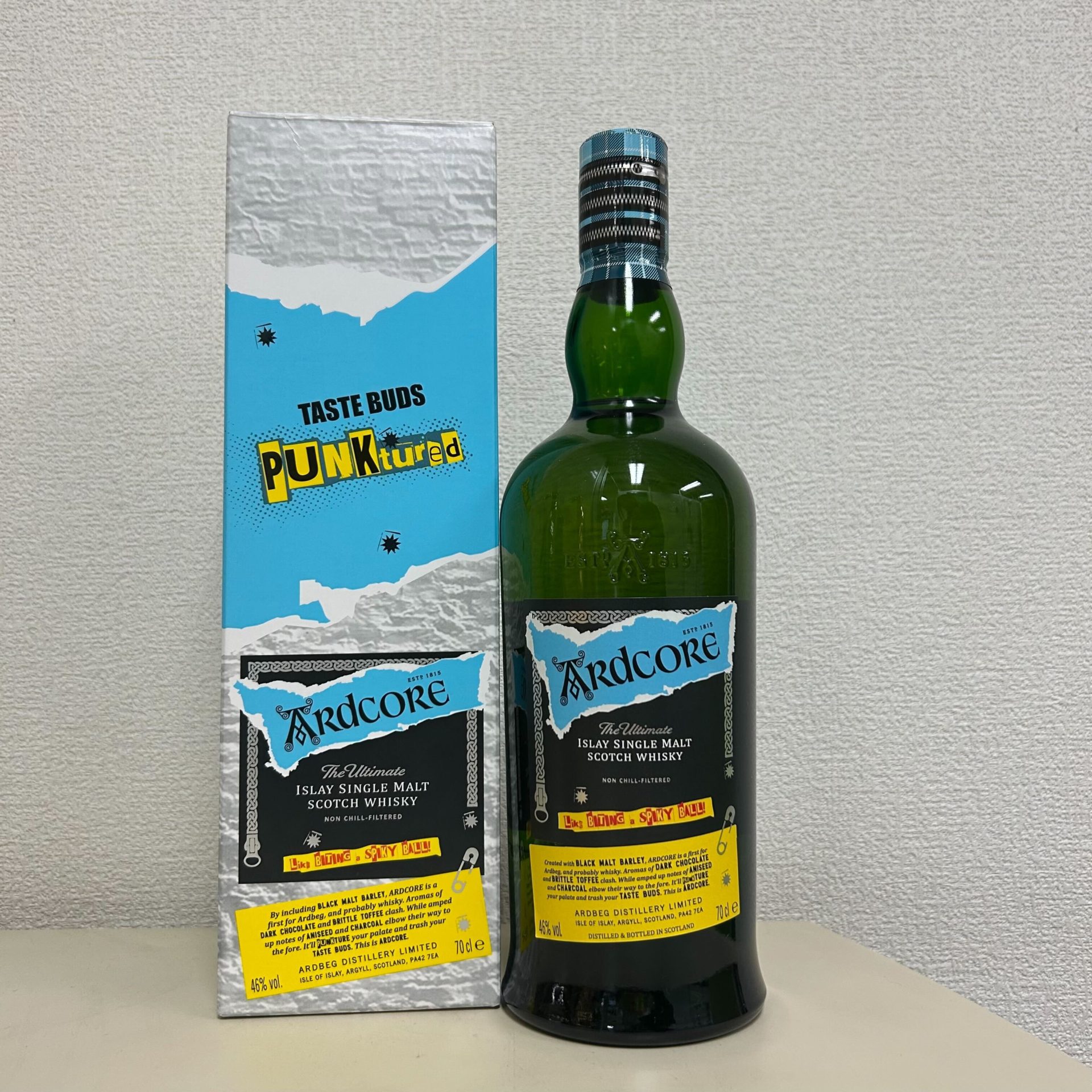 買取実績】アードベッグ アードコア パンクチャード 46% 700ml 