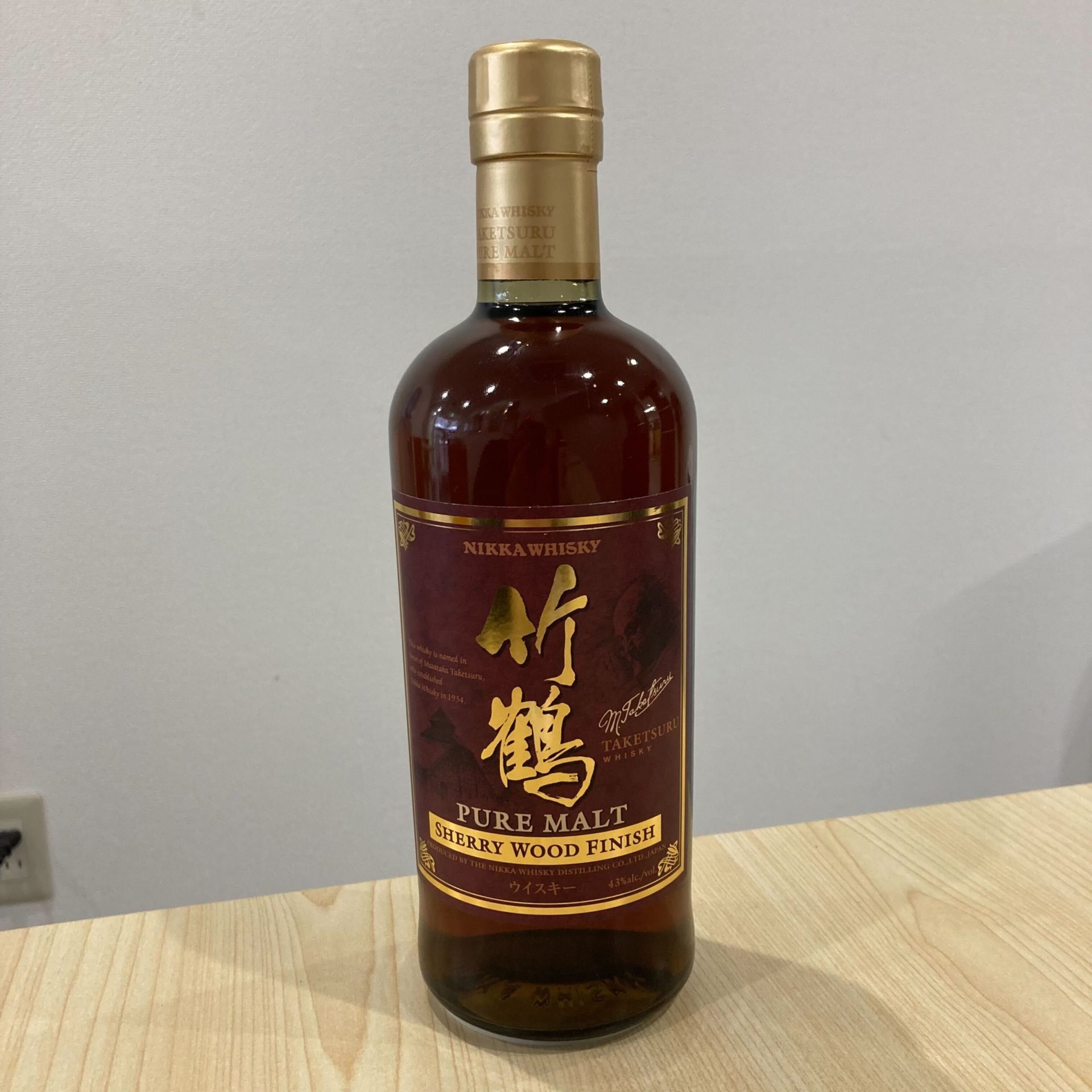ニッカ 竹鶴 ピュアモルト シェリーウッド フィニッシュ 700ml