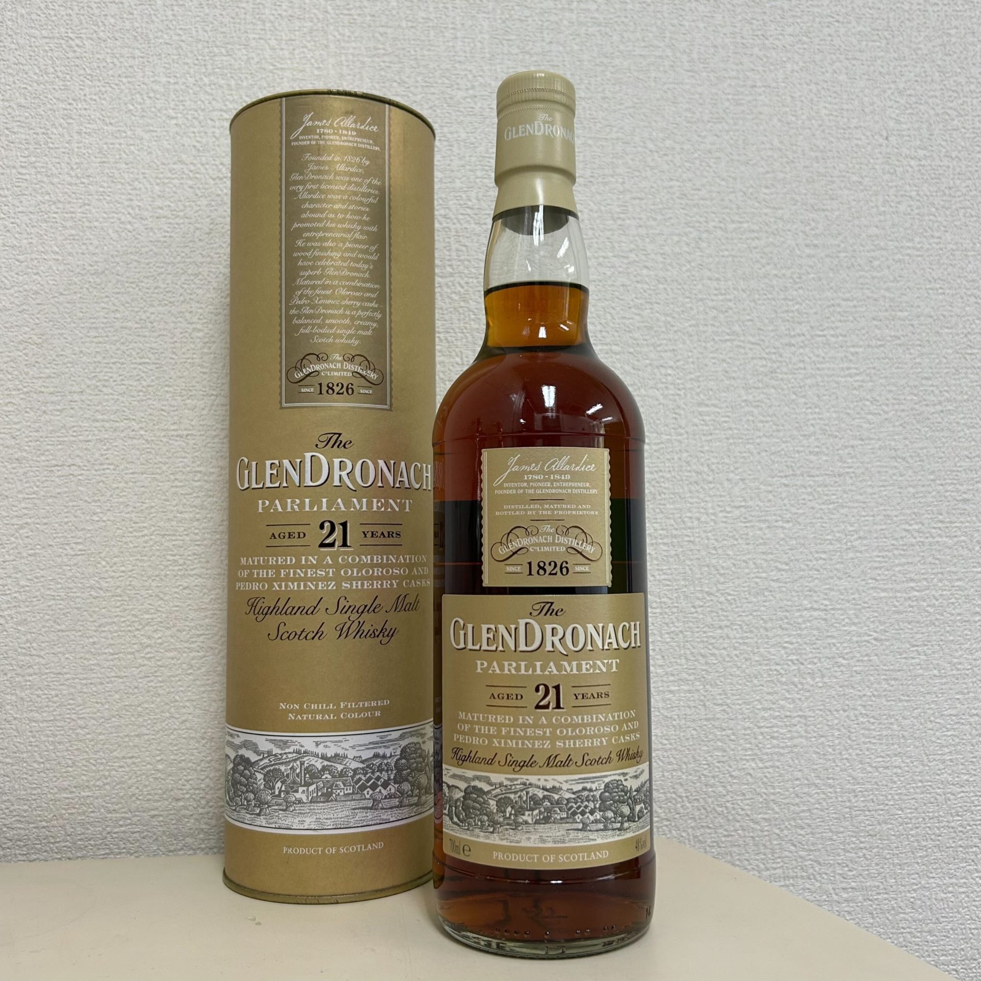 グレン ドロナック パーラメント 21年 ペドロ ヒメネス・オロロソ シェリーカスク 48% 700ml