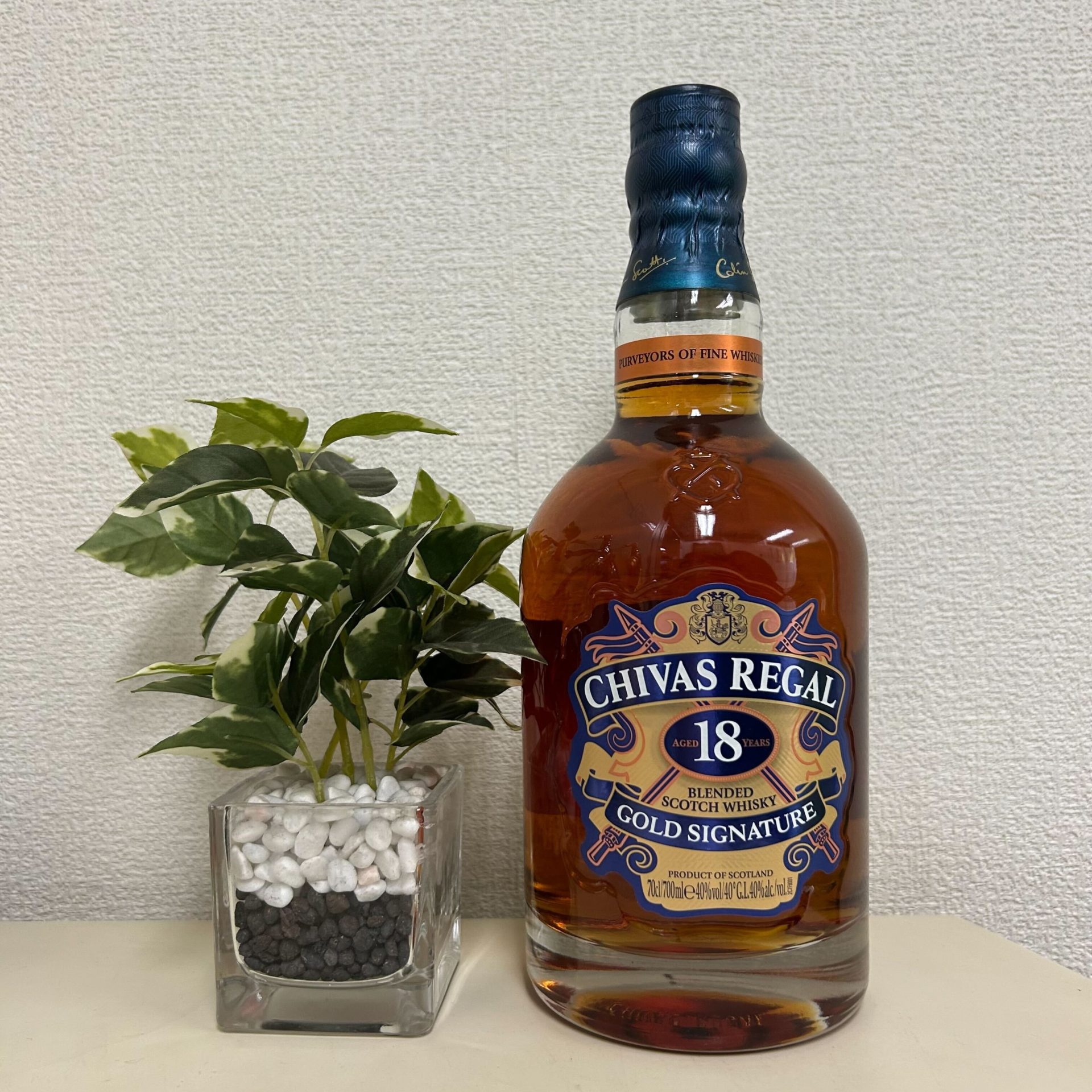 買取実績】シーバス・リーガル 18年 ゴールドシグニチャー 700ml 