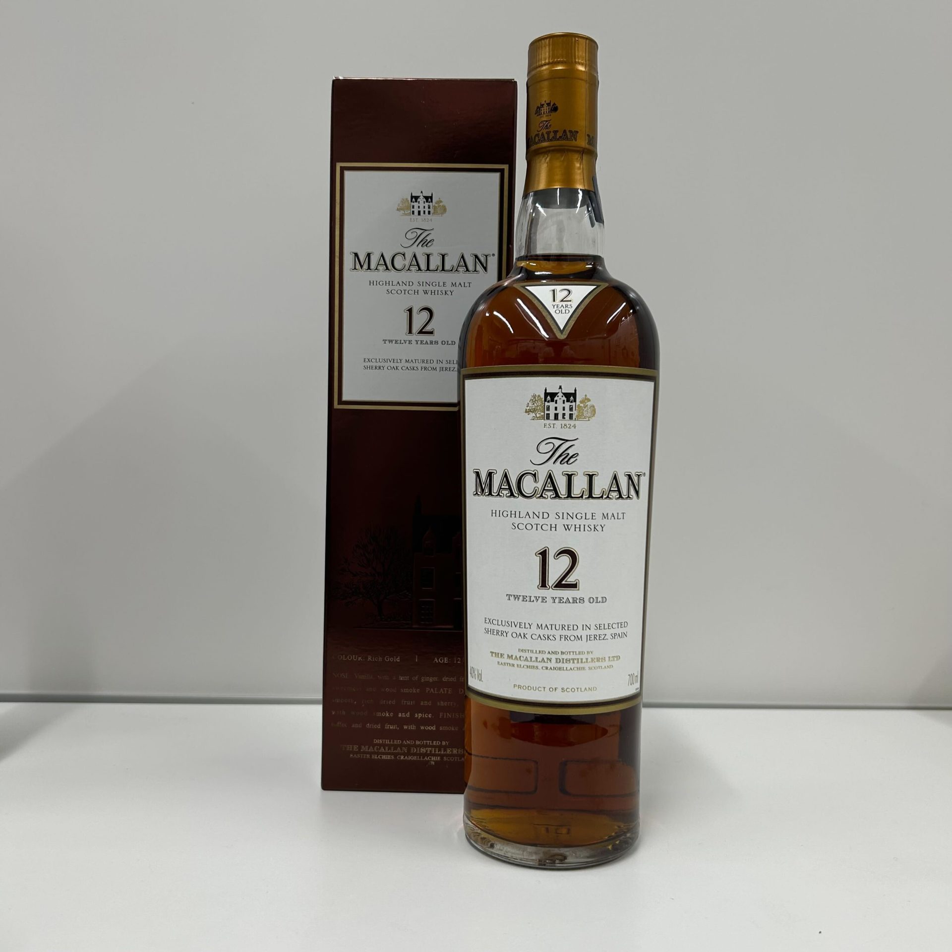 ザ・マッカラン 12年 旧ボトル シェリーオーク 700ml