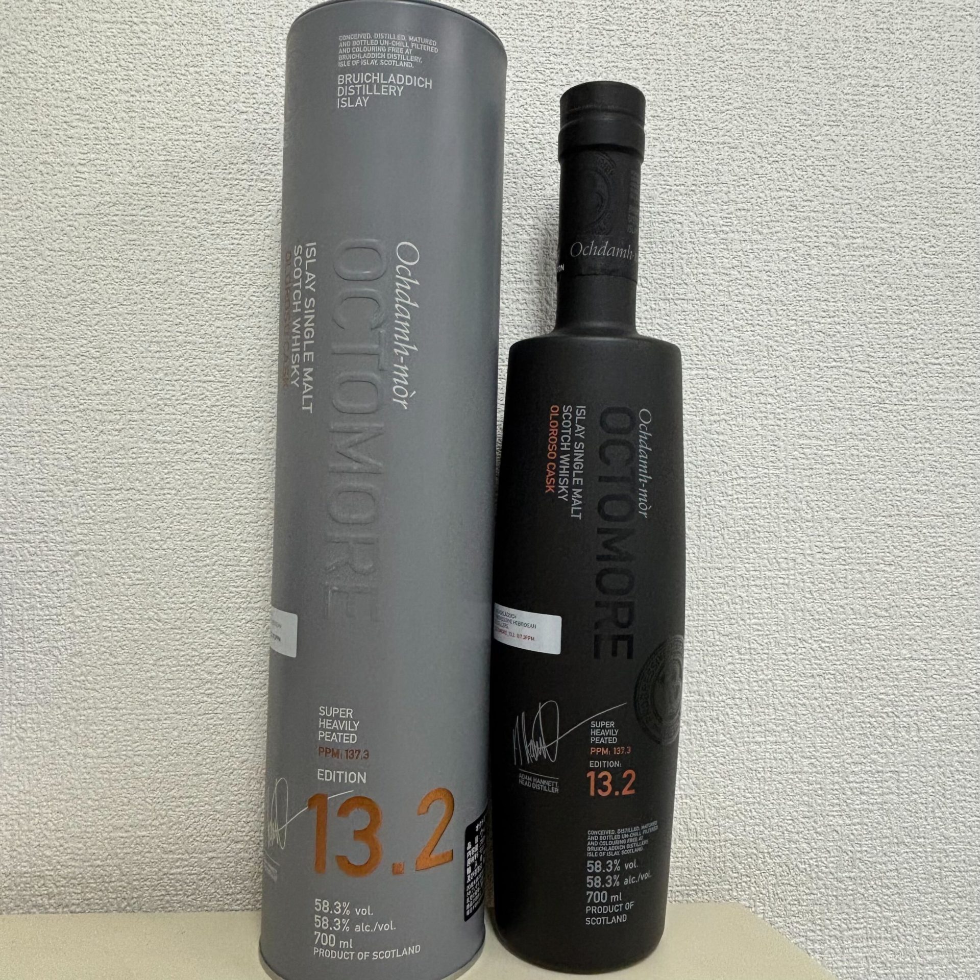 買取実績】オクトモア 13.2 オロロソカスク 58.3% 700ml | 心斎橋店 