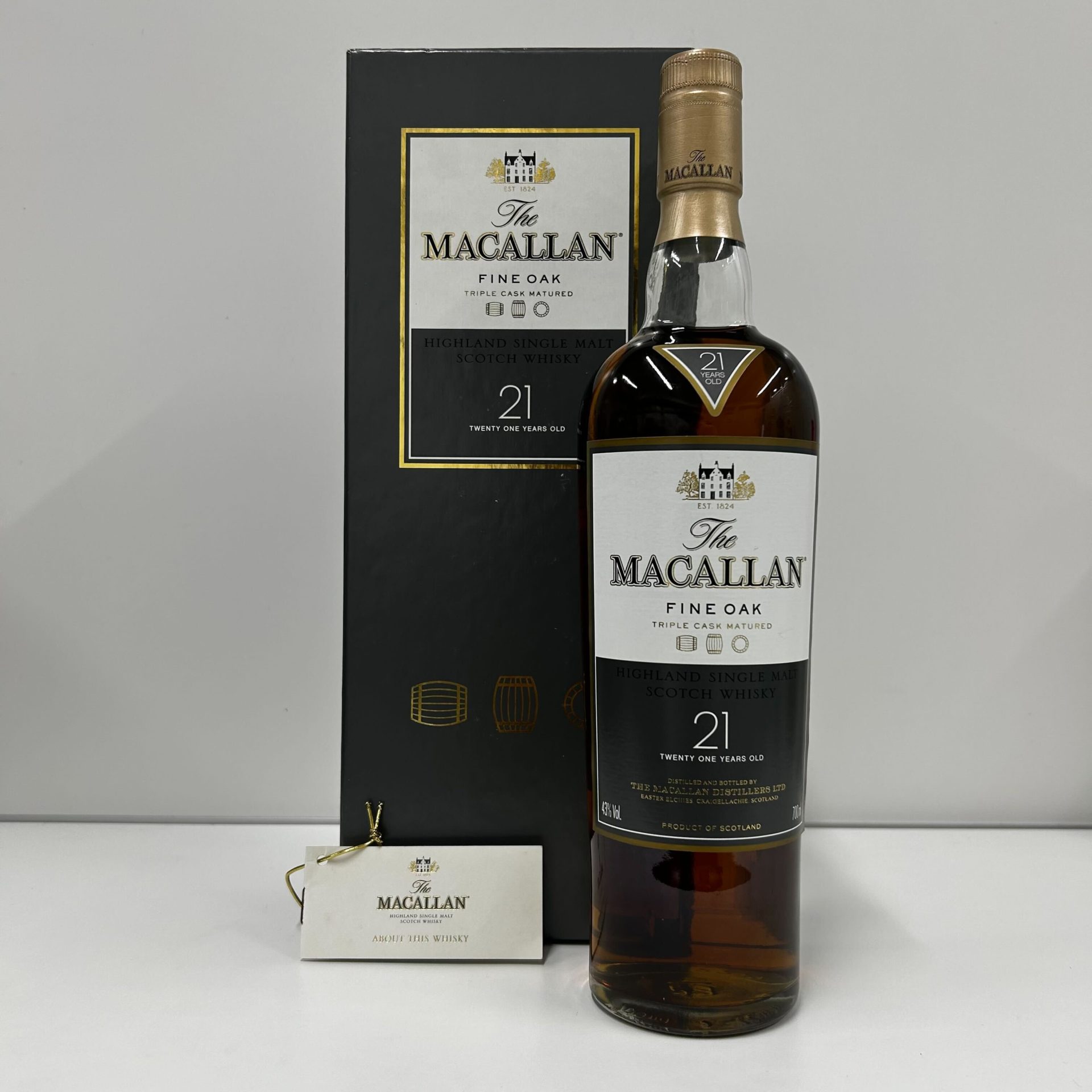 買取実績】ザ・マッカラン ファインオーク 21年 700ml | 京都店（2025 