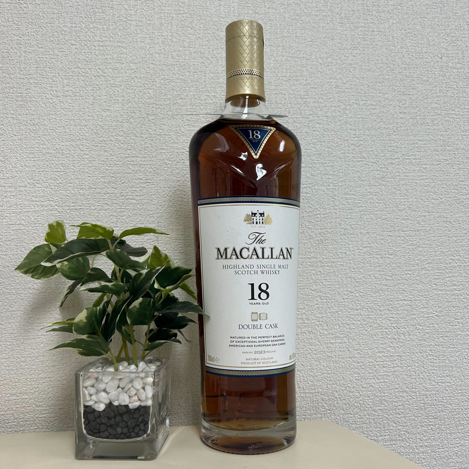 買取実績】ザ・マッカラン 18年 ダブルカスク 2023 700ml | 心斎橋店 