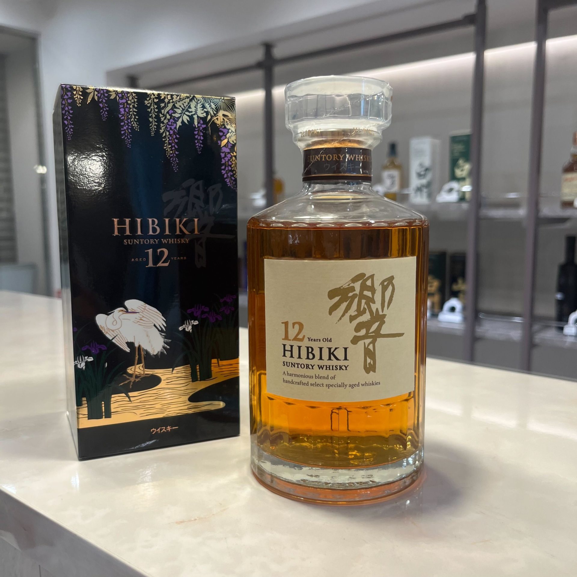 買取実績】サントリー 響 12年 白鷺 意匠カートン 500ml | 神奈川横浜 