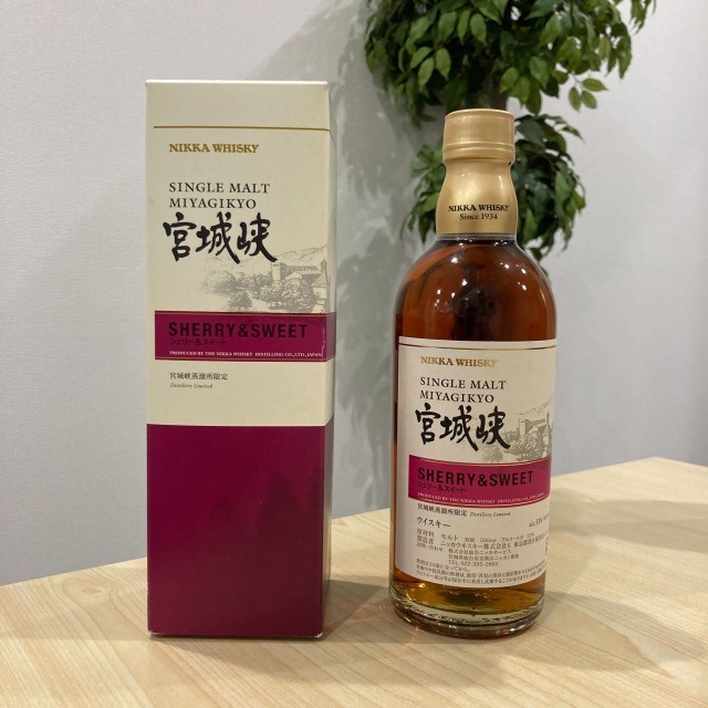 買取実績】ニッカ 宮城峡 シェリー＆スイート 55％ 500ml | 宮城仙台店 