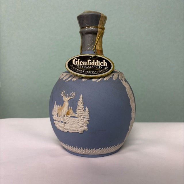 グレンフィディック 21年 ピュアモルト ウェッジウッド 陶器 750ml