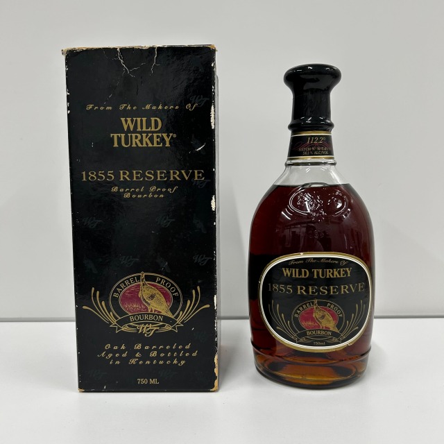 買取実績】ワイルドターキー 1855 リザーブ 750ml | 京都店（2025年09 