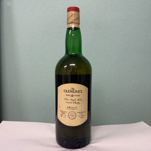 グレンリベット 12年 赤アザミ 旧ボトル 1000ml
