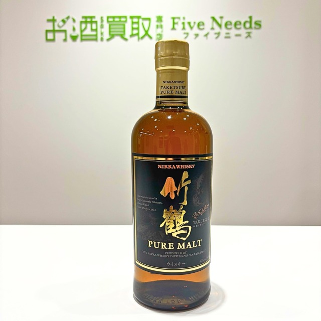 ニッカ 竹鶴 ピュアモルト 黒ラベル 700ml