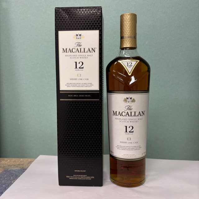 ザ・マッカラン 12年 シングルモルト シェリーオークカスク 700ml
