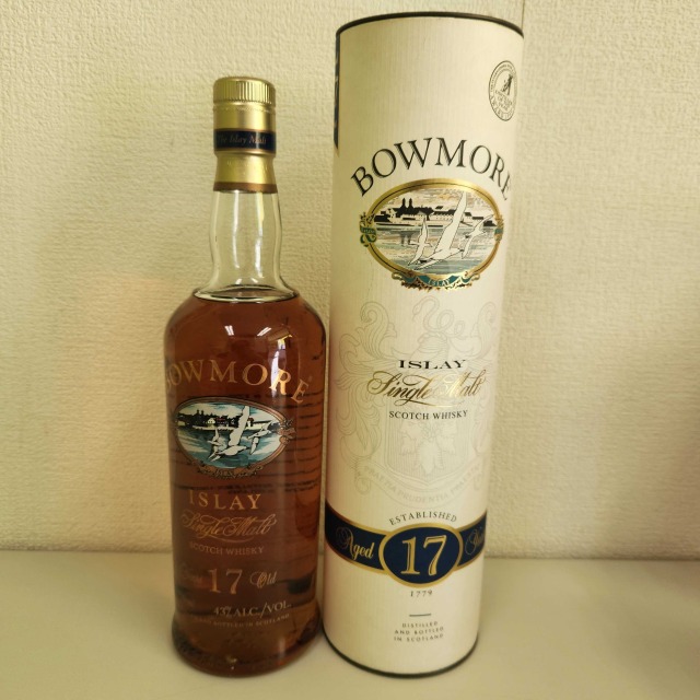 ボウモア 17年 カモメ シルクスクリーン 750ml