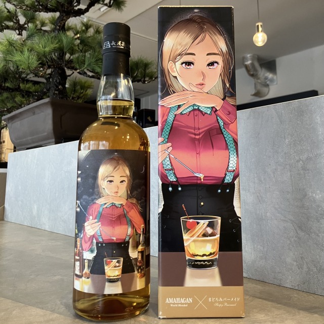 長濱蒸溜所 アマハガン ワールドブレンデッド 2016 まどろみ バーメイド シャノン・フー ノンチルフィルタード シェリーカスク 47% 700ml 箱付き