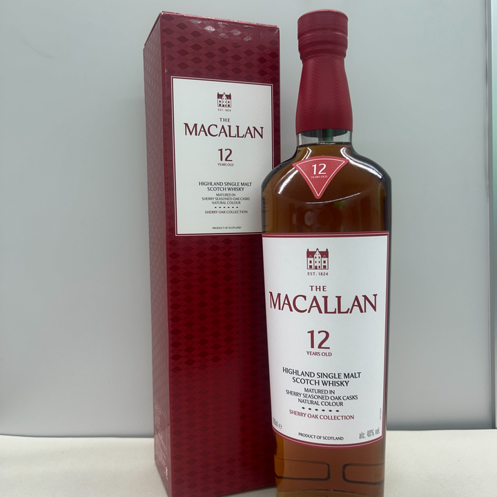 ザ・マッカラン 12年 シングルモルト シェリーオークカスク 700ml