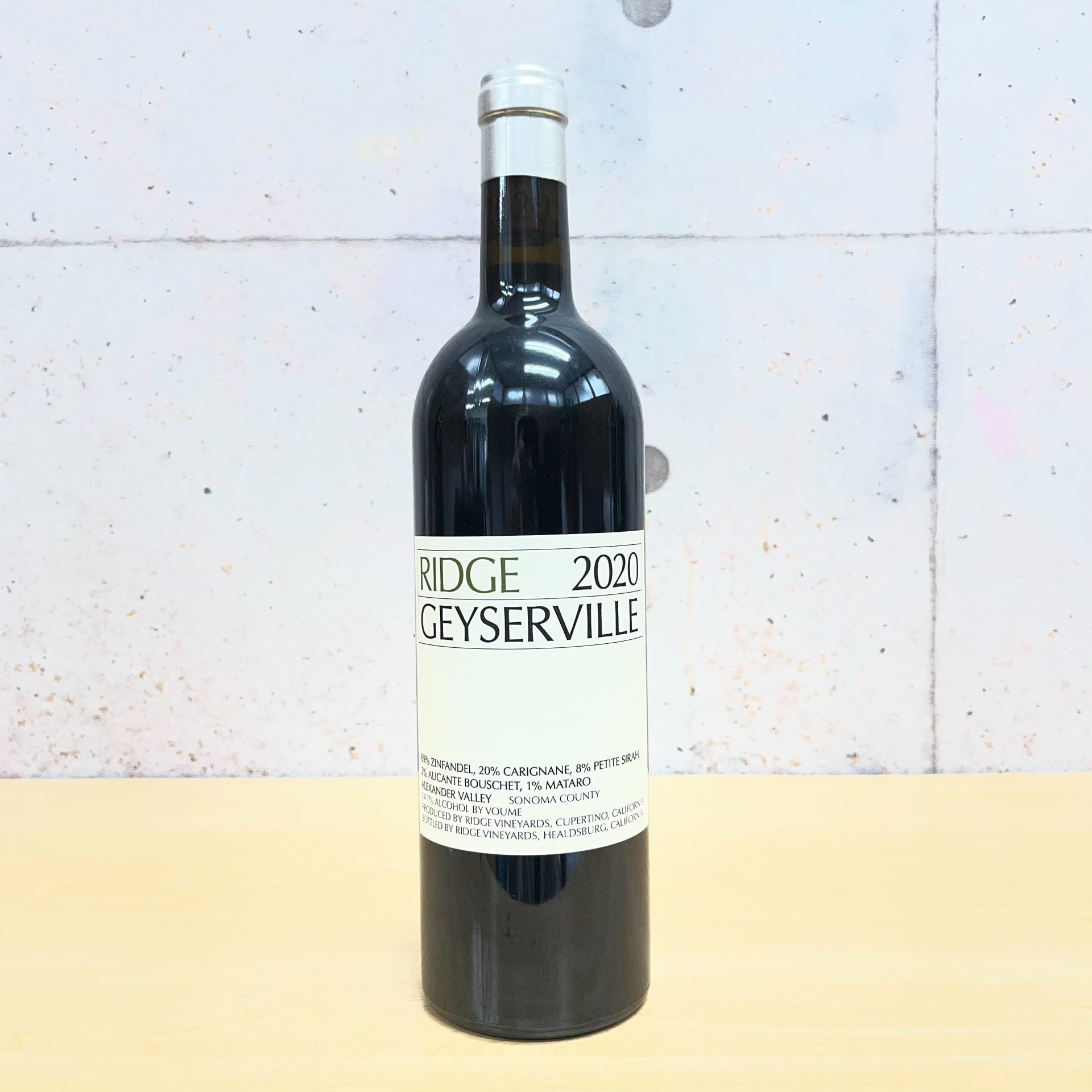 リッジ・ヴィンヤード ガイザーヴィル 2020 アレキサンダー・ヴァレー 750ml