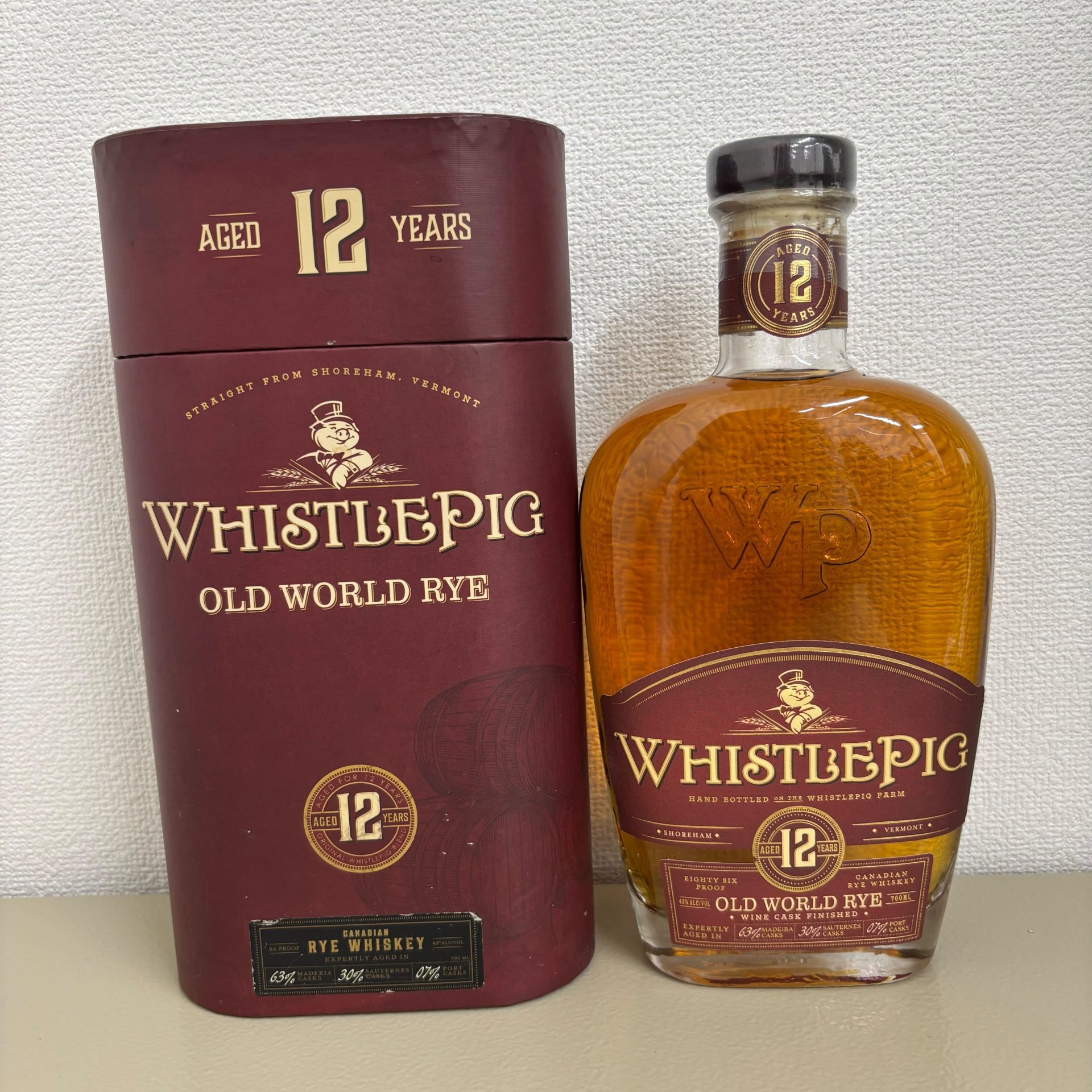 ホイッスルピッグ 12年 オールド ワールド ライ 700ml