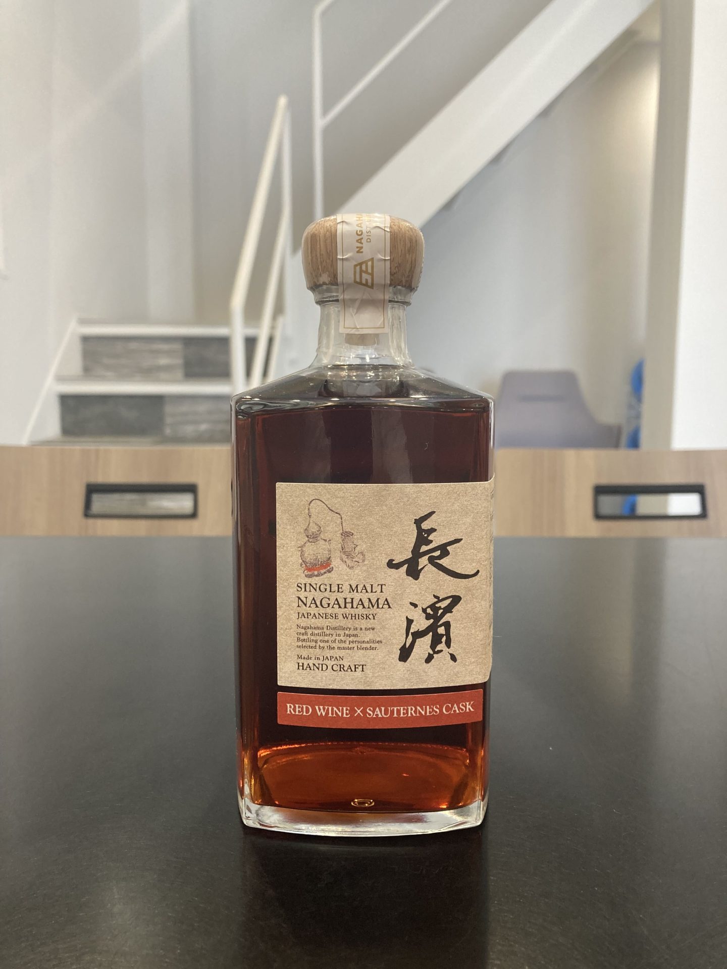 長濱 シングルモルト レッドワイン×ソーテルヌカスク 500ml