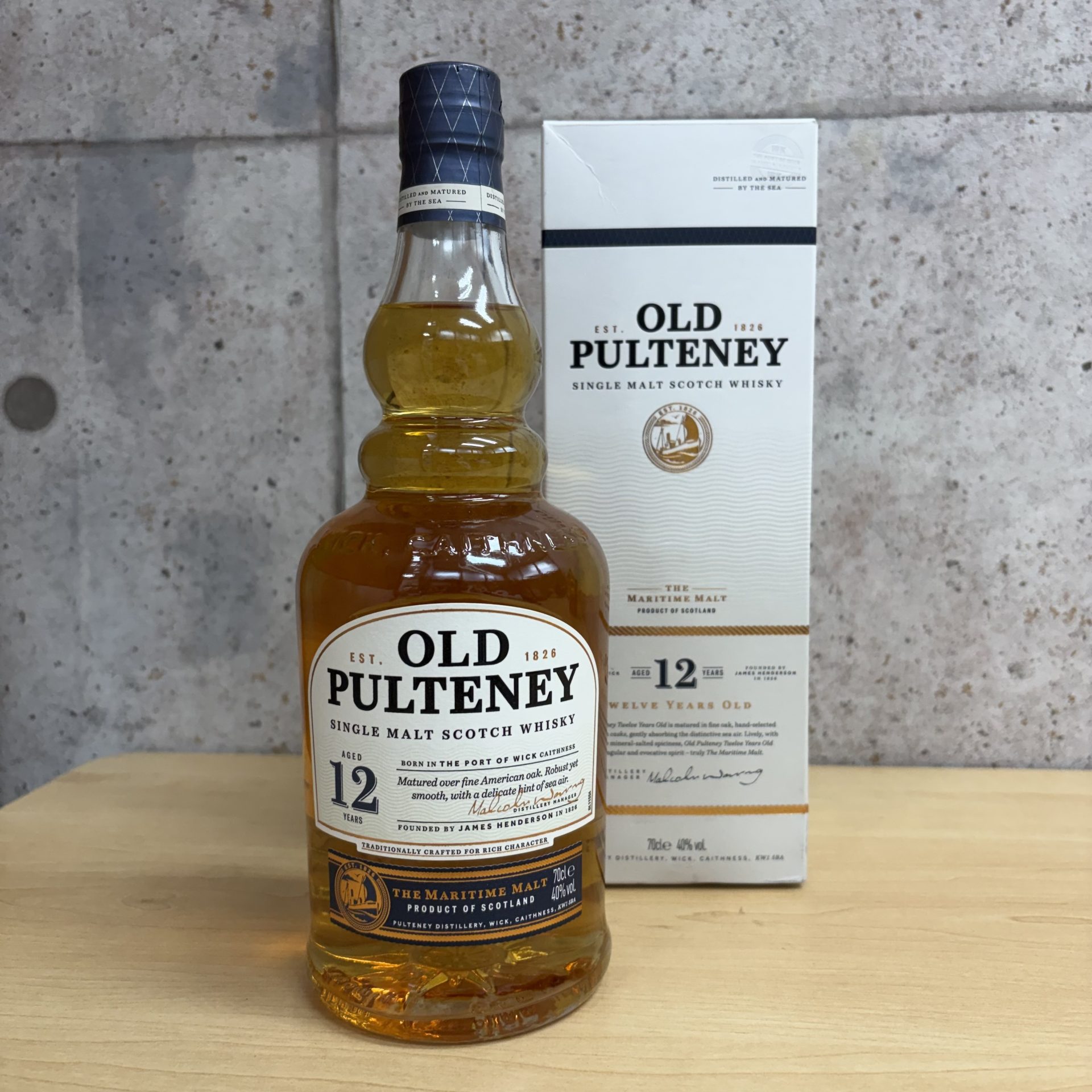 オールド プルトニー 12年 700ml