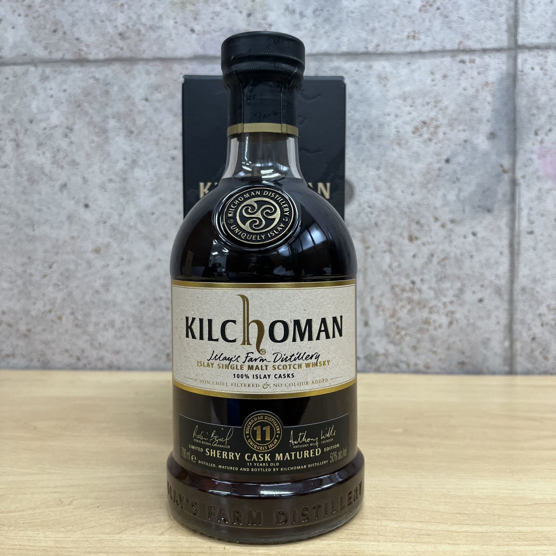 キルホーマン 11年 シェリー カスク マチュアード 50％ 700ml