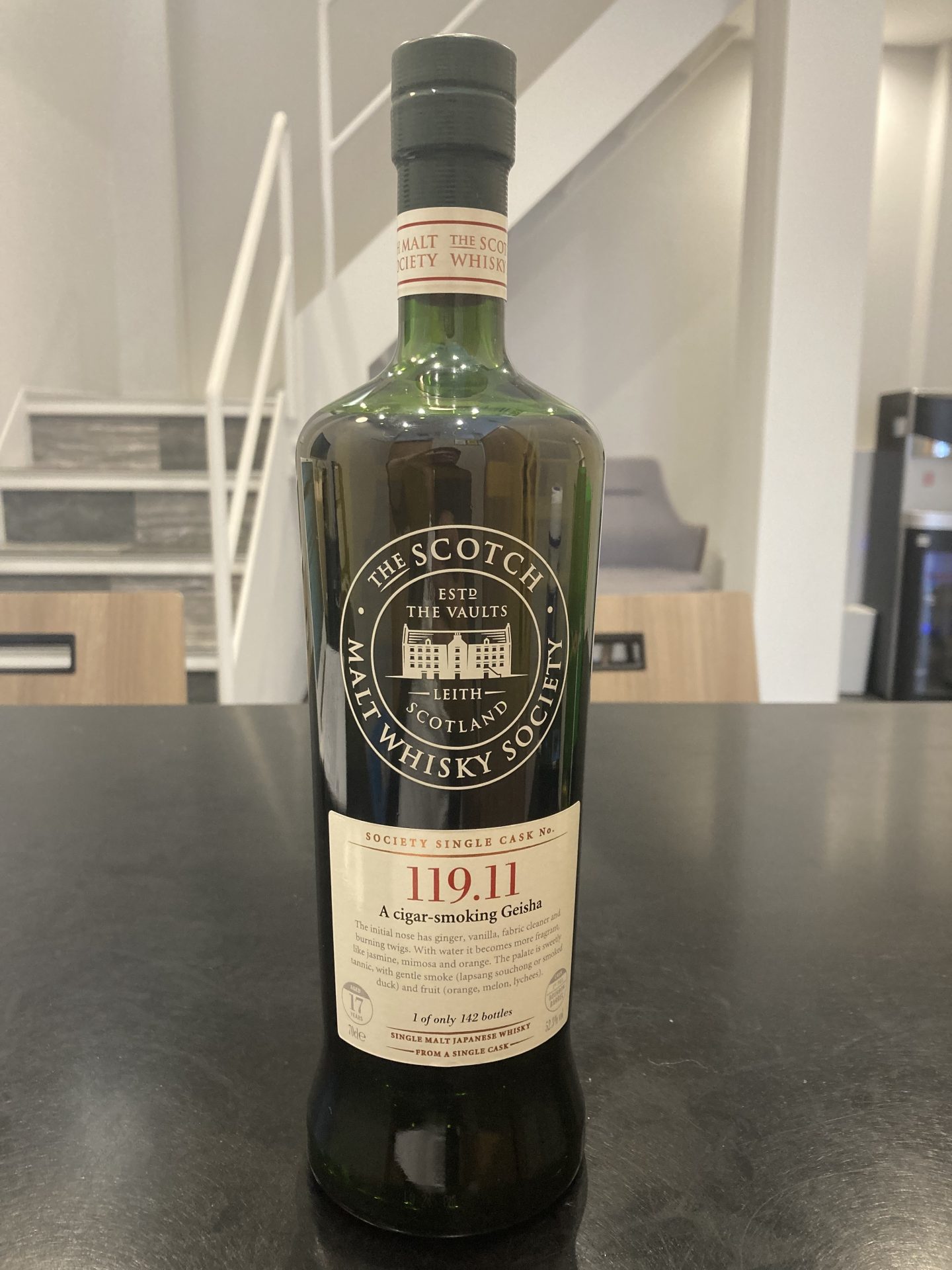 SMWS ザ・スコッチ・モルト・ウイスキー・ソサエティ 山崎 17年 Cask. No.119.11 ファーストフィル・バーボンバレル 52.3% 700ml