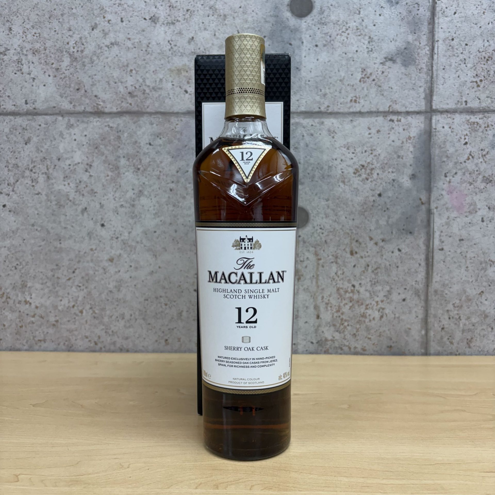 ザ・マッカラン 12年 シングルモルト シェリーオークカスク 旧 700ml