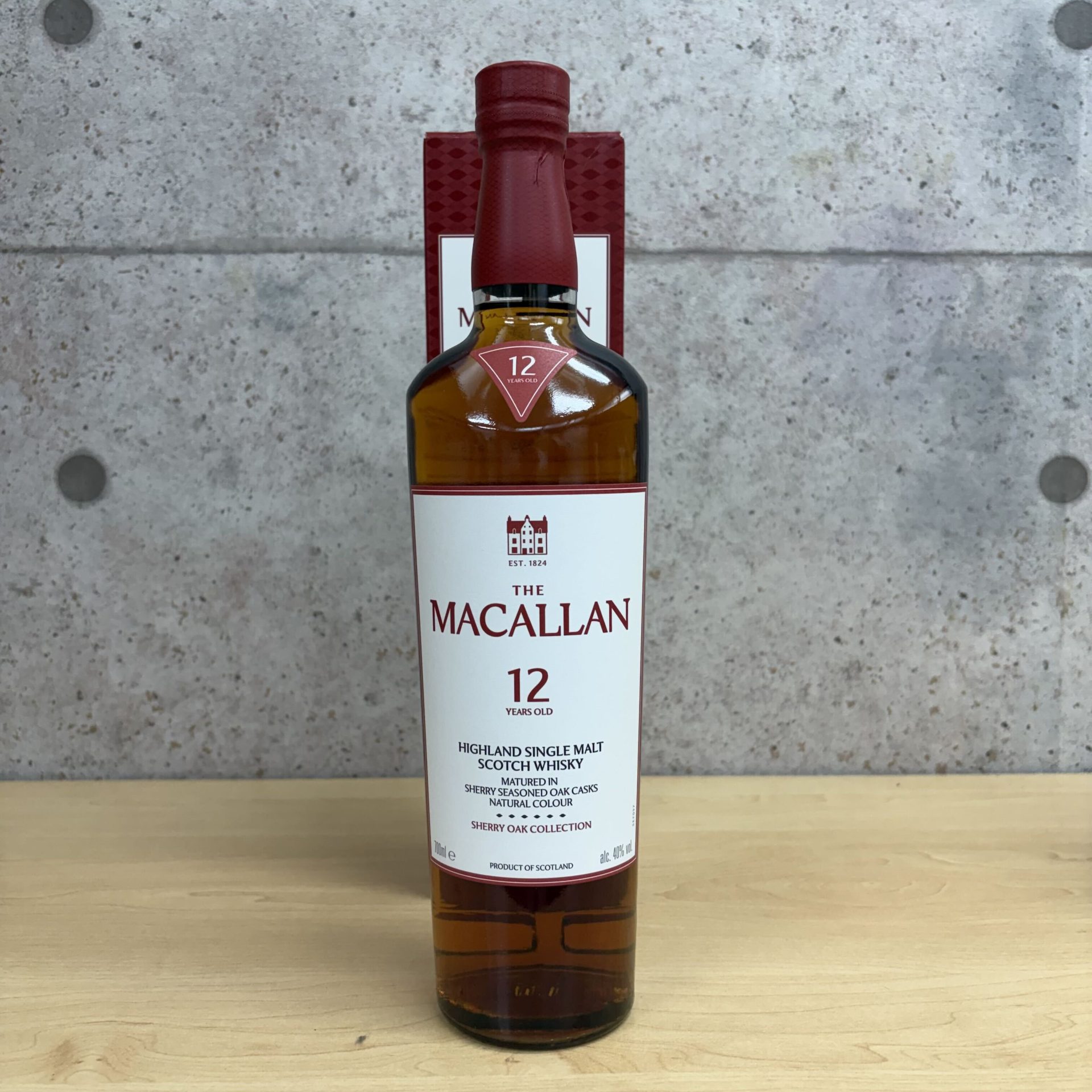 ザ・マッカラン 12年 シングルモルト シェリーオークカスク 700ml