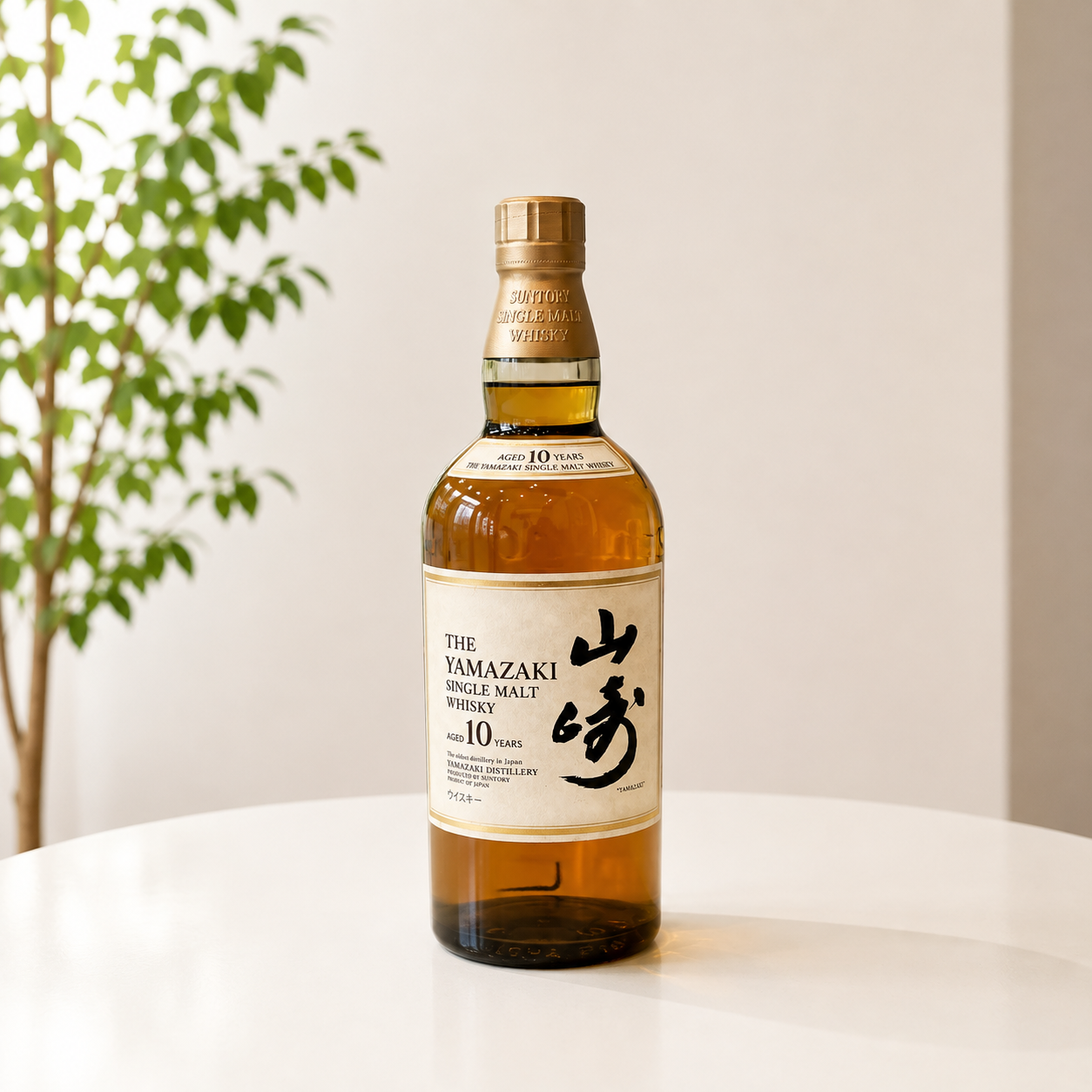 山崎 10年 シングルモルト ホワイトラベル 700ml