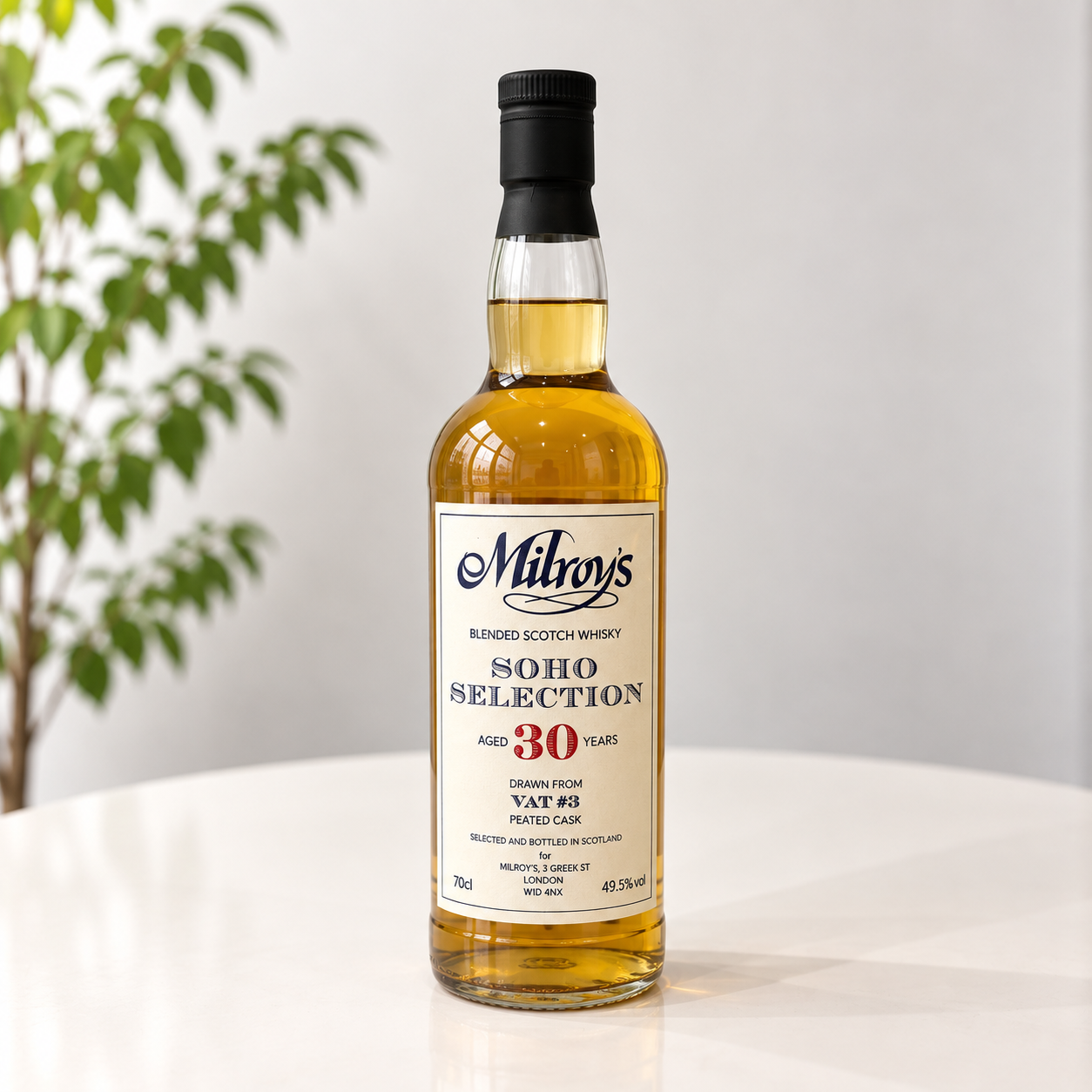 ミルロイズ ソーホー セレクション VAT#3 ピーテッドカスク 30年 49.5％ 700ml